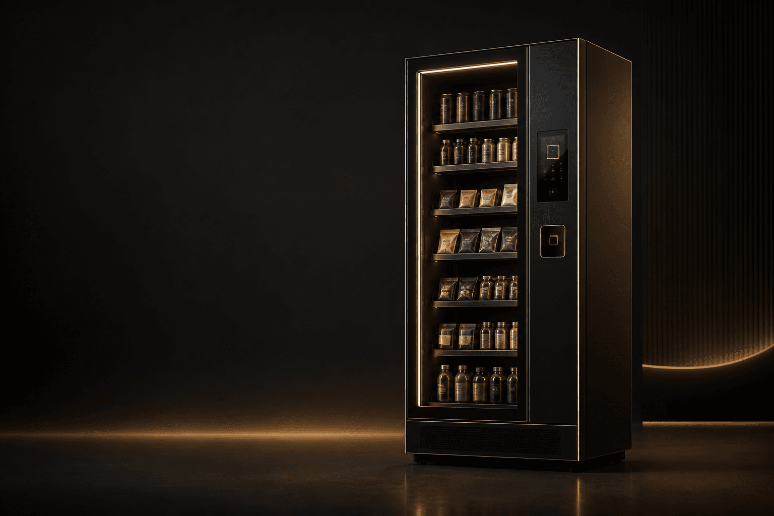 Conceptual smart-cooler visualization